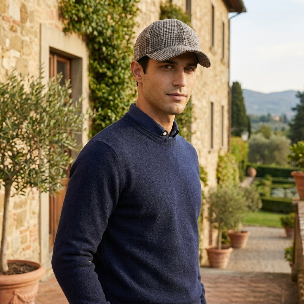OLDMONEYLOOK | Men’s Classic Wool Tartan Cap