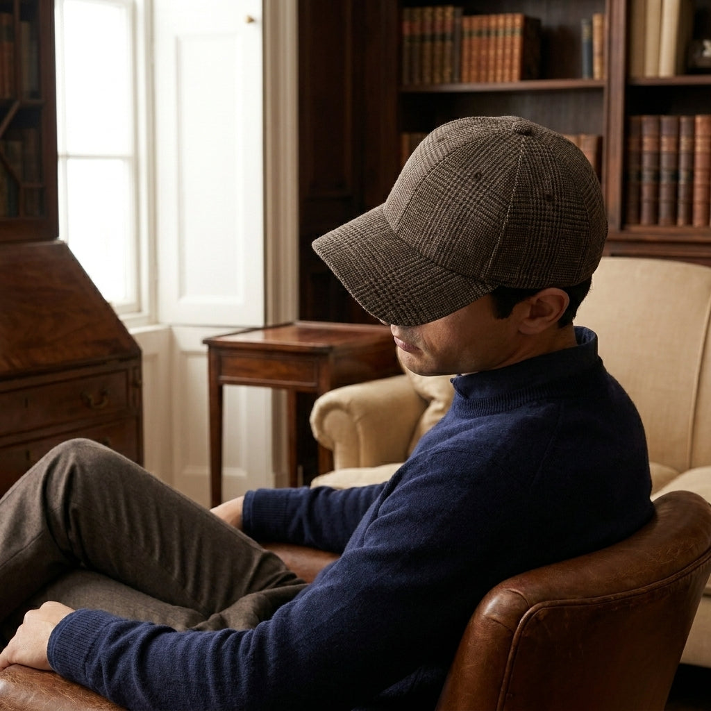 OLDMONEYLOOK | Men’s Classic Wool Tartan Cap