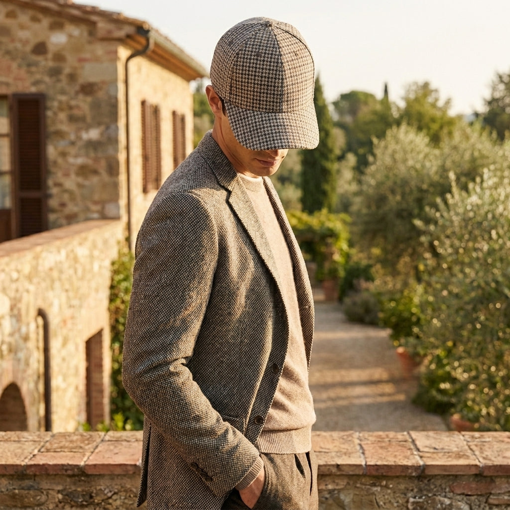 OLDMONEYLOOK | Men’s Classic Wool Tartan Cap