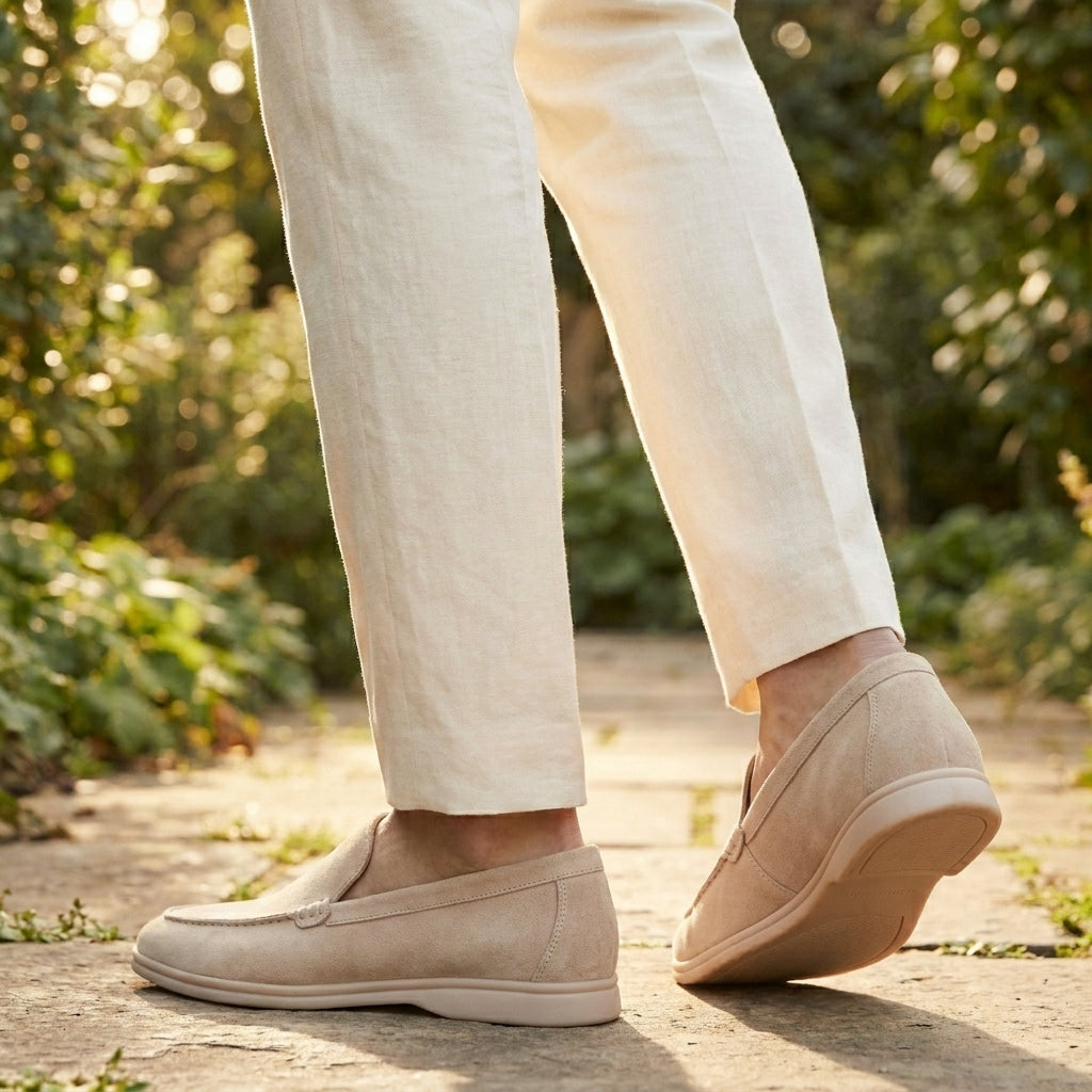 OLDMONEYLOOK | Men’s Classic Suede Moccasin Loafers