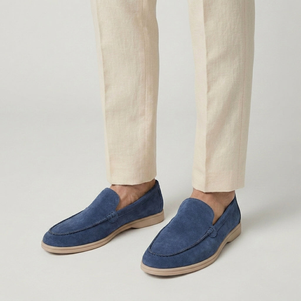OLDMONEYLOOK | Men’s Classic Suede Moccasin Loafers