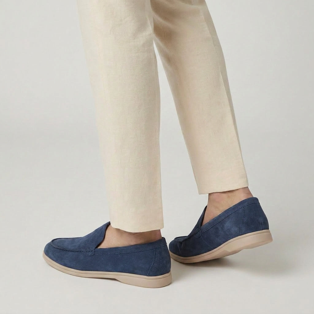 OLDMONEYLOOK | Men’s Classic Suede Moccasin Loafers