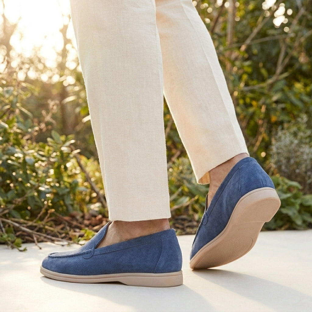 OLDMONEYLOOK | Men’s Classic Suede Moccasin Loafers