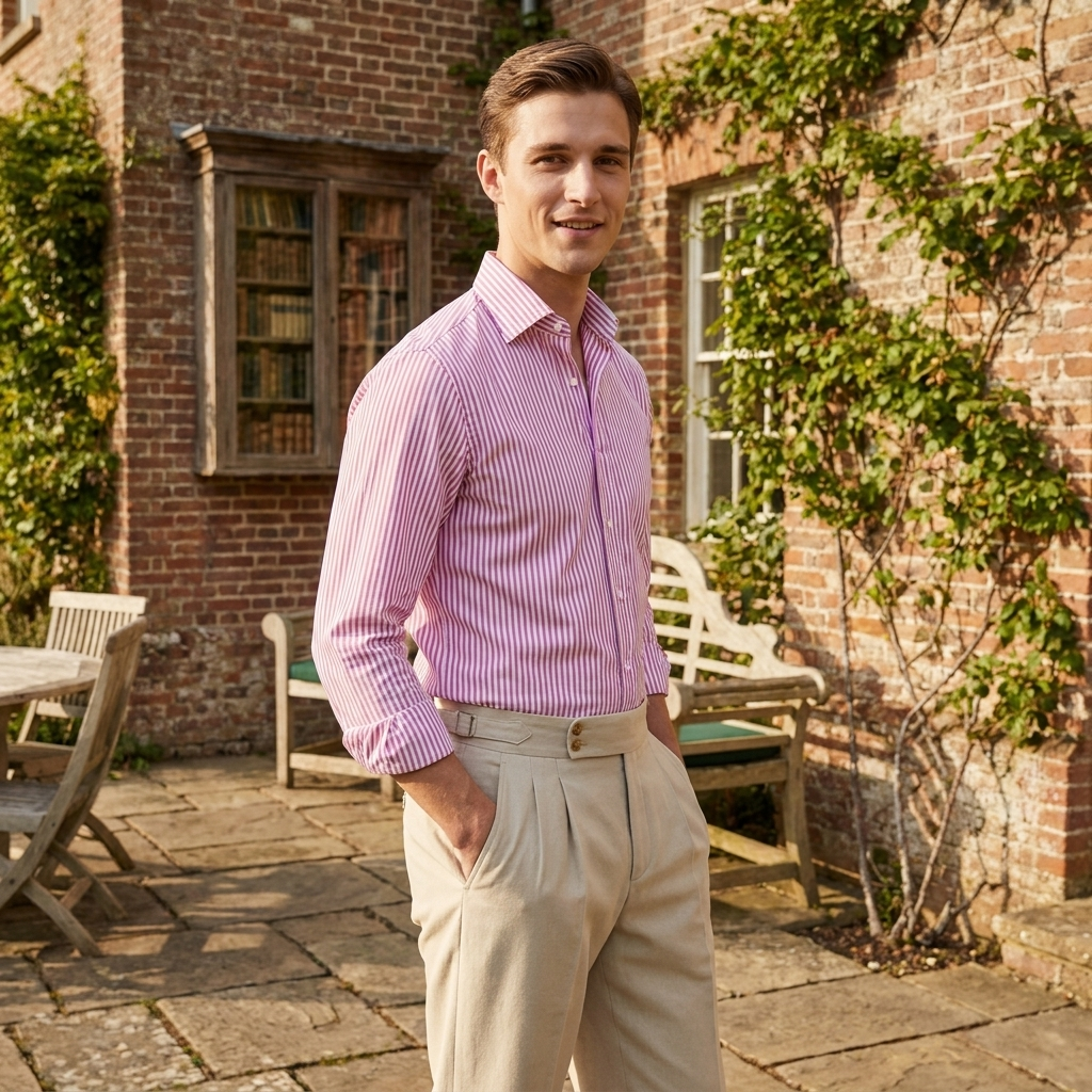 OLDMONEYLOOK | Men’s Heritage Crepe Gurkha Set