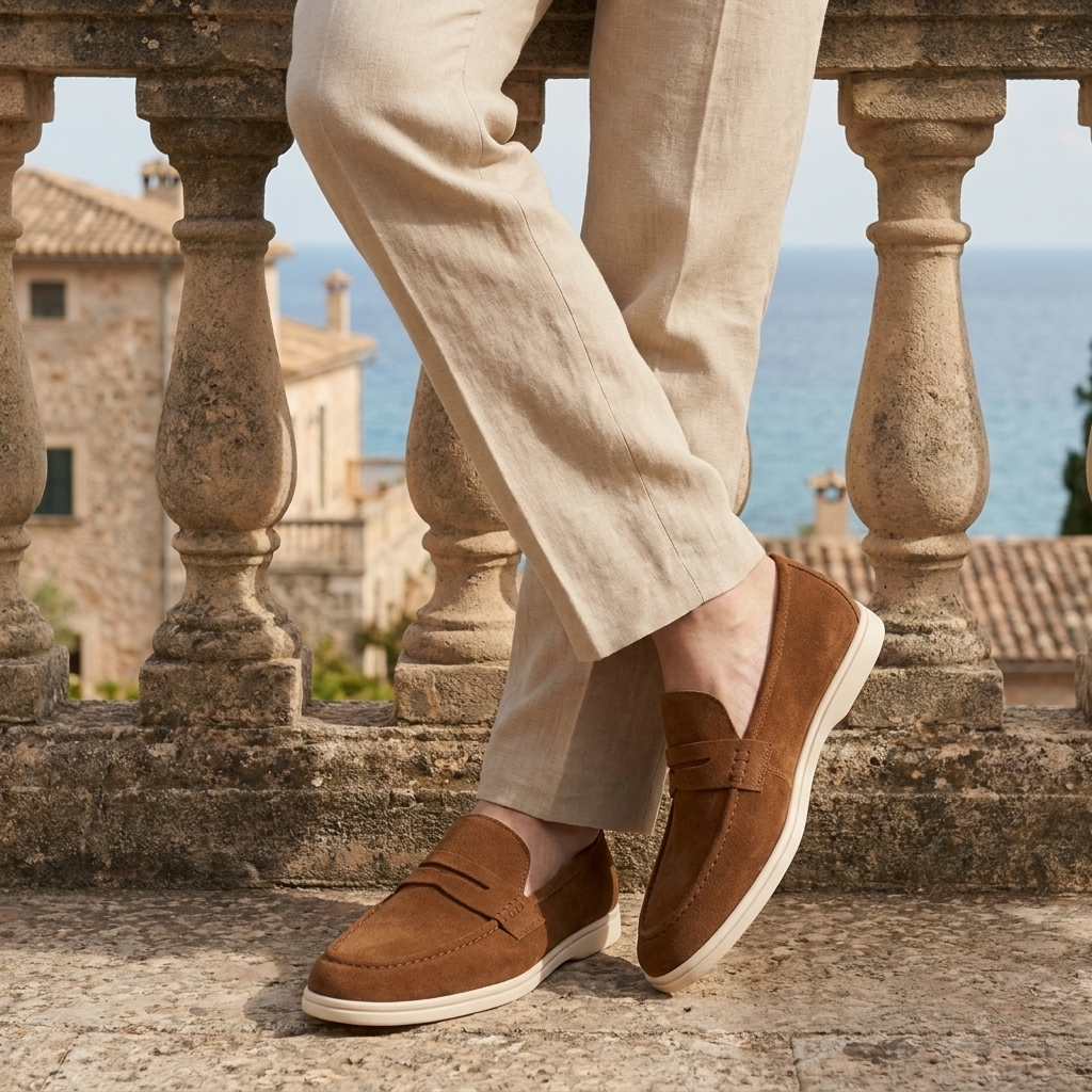 OLDMONEYLOOK | Men’s Heritage Suede Loafers