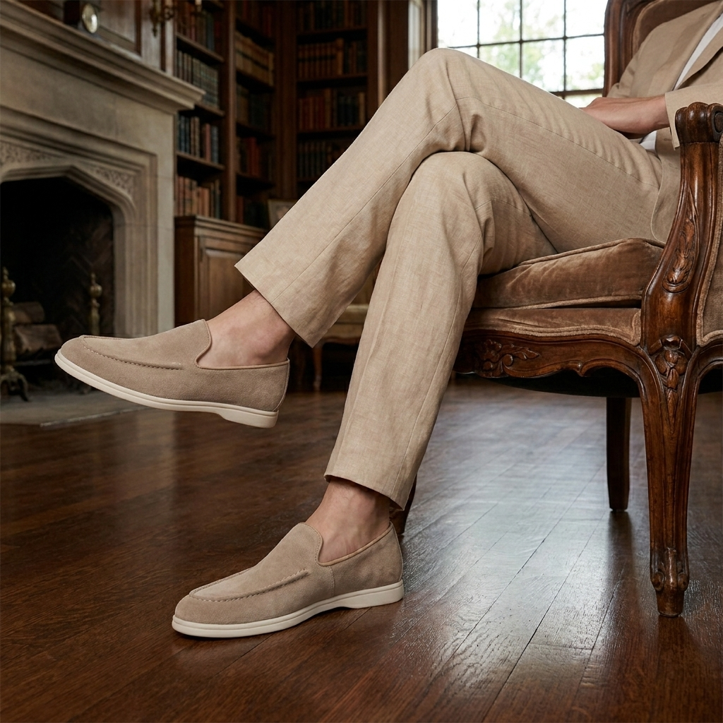 OLDMONEYLOOK | Men’s Heritage Suede Loafers