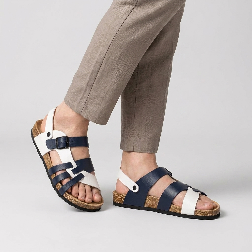 OLDMONEYLOOK | Men Classic Leather Sandals