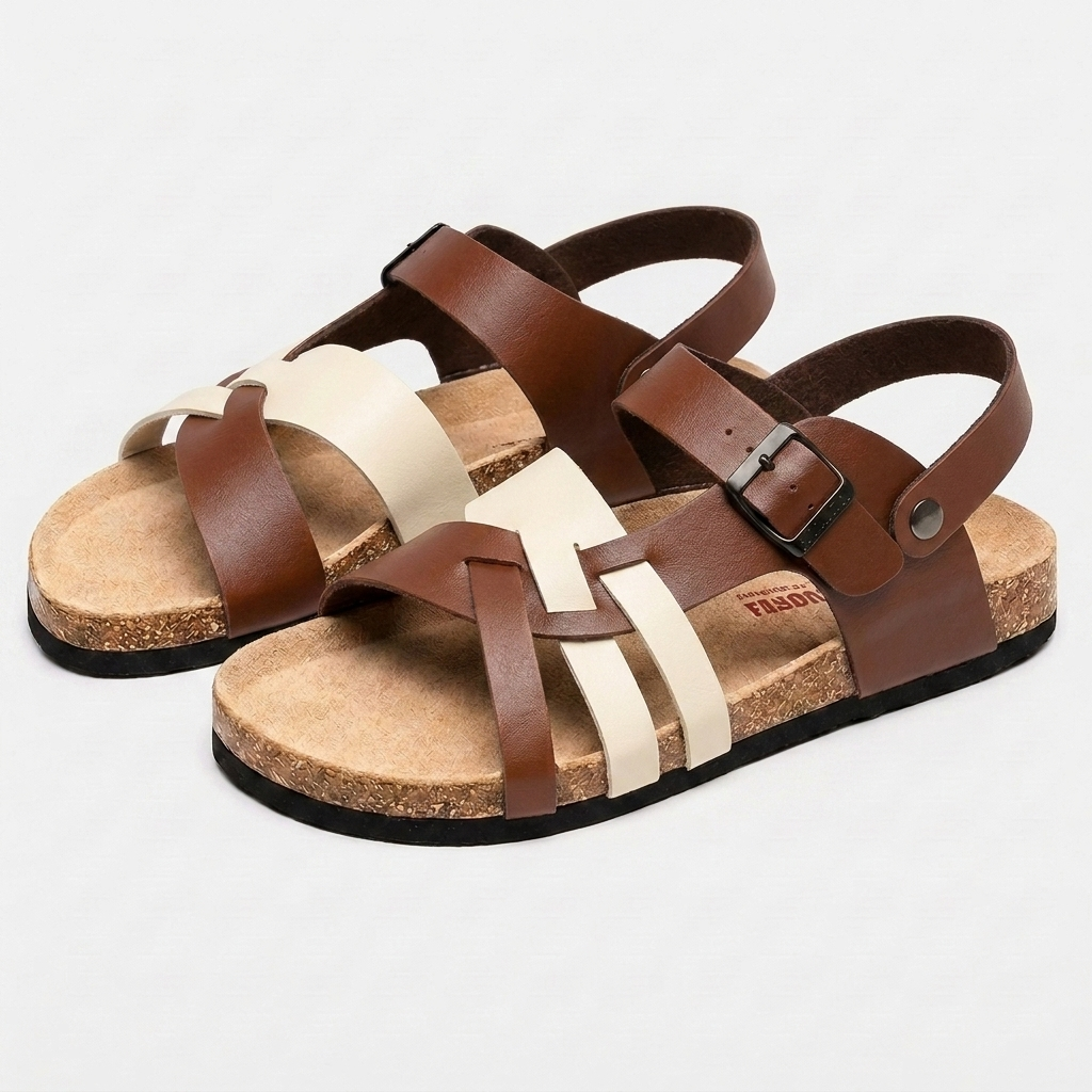 OLDMONEYLOOK | Men Classic Leather Sandals
