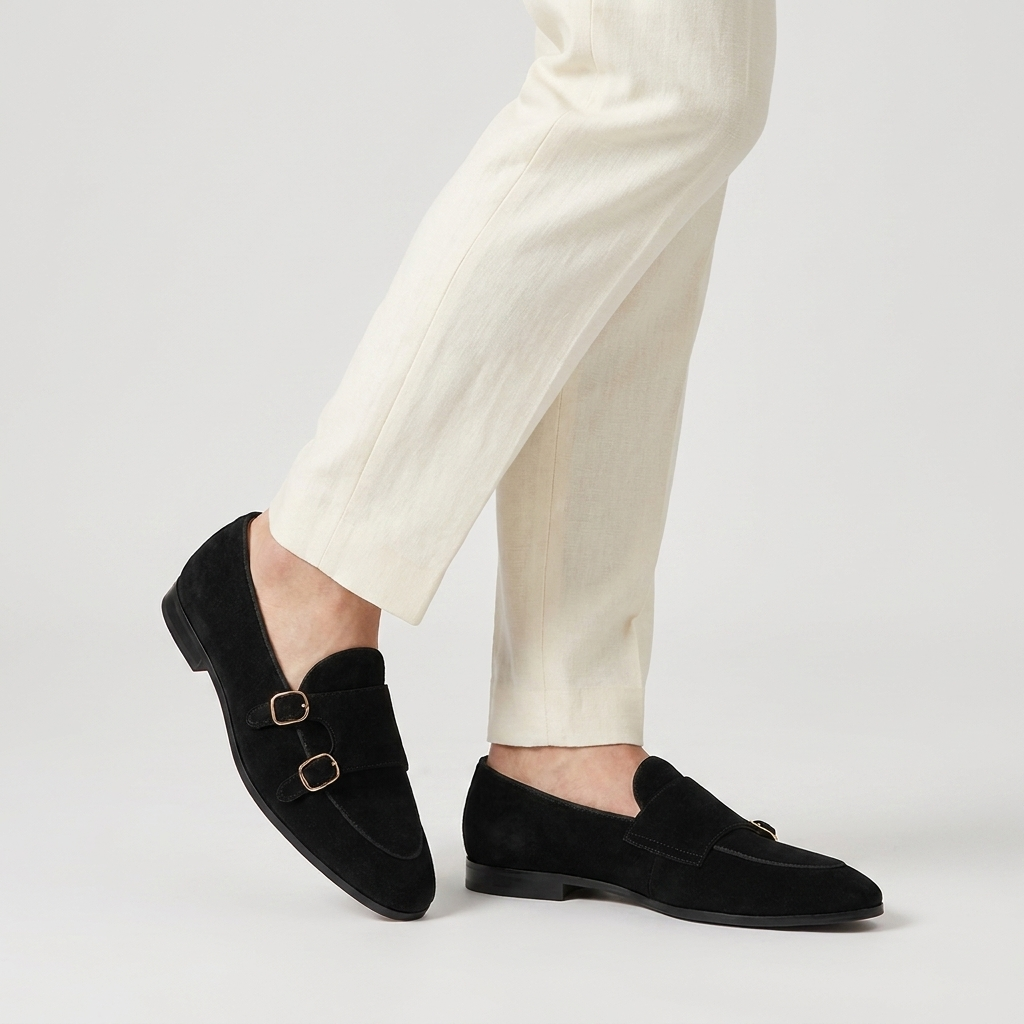 OLDMONEYLOOK | Men’s Refined Nubuck Leather Dress Shoes