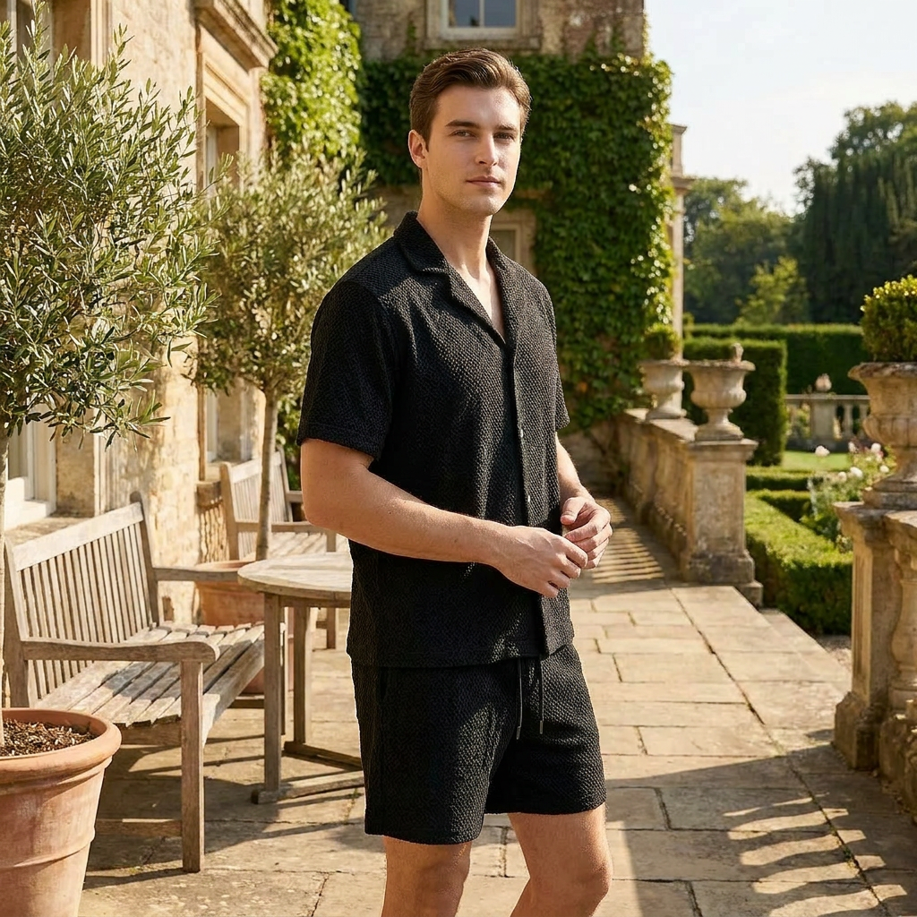 OLDMONEYLOOK | Men’s Heritage Knit Capri Set