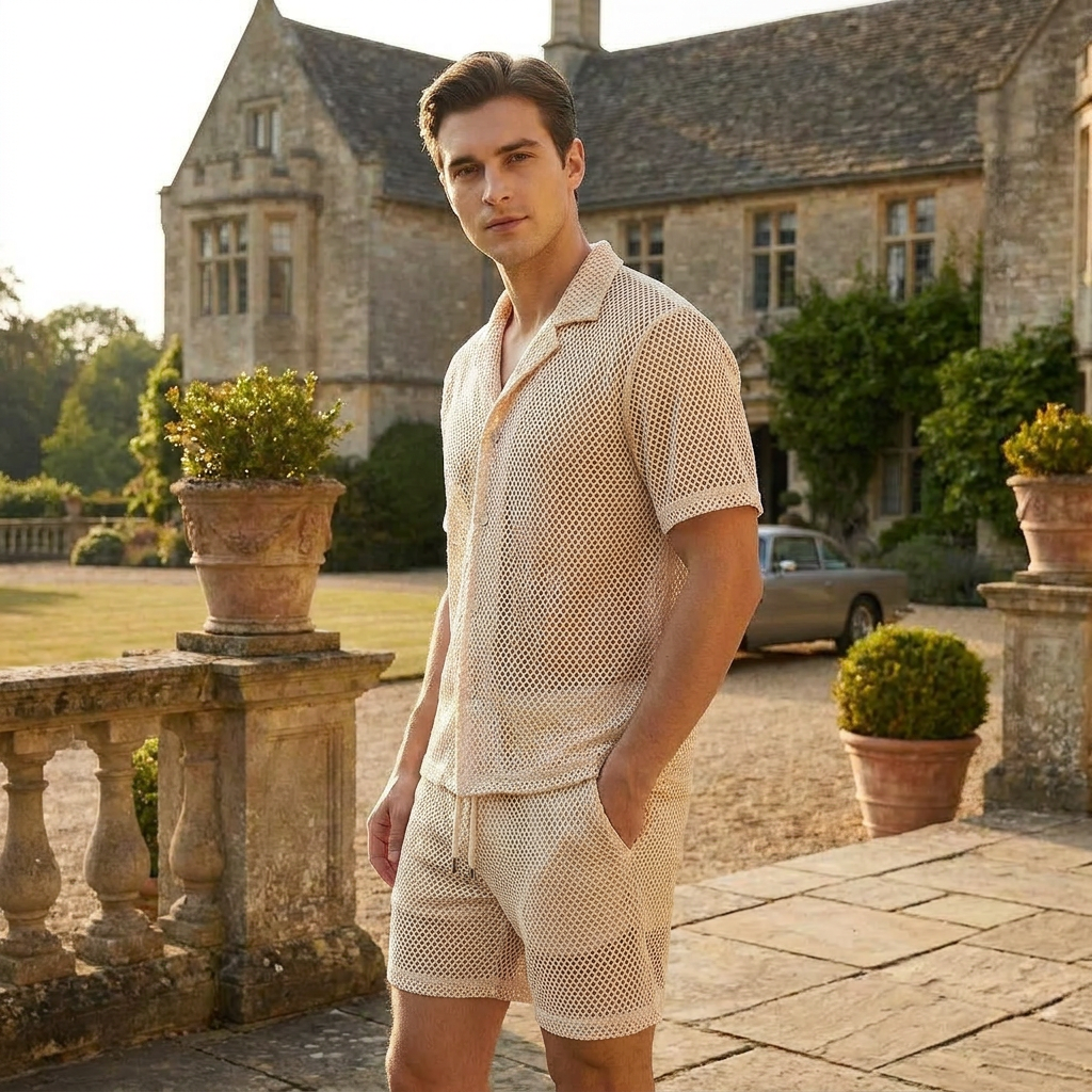 OLDMONEYLOOK | Men’s Heritage Knit Capri Set