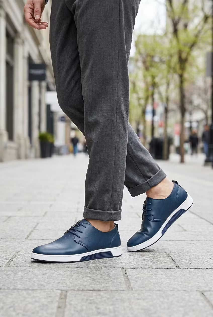 Oxford Shoes for Men in PU Leather