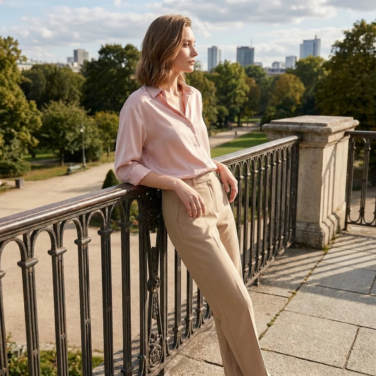 OLDMONEYLOOK | Women’s Classic Long Sleeve Polo Shirt