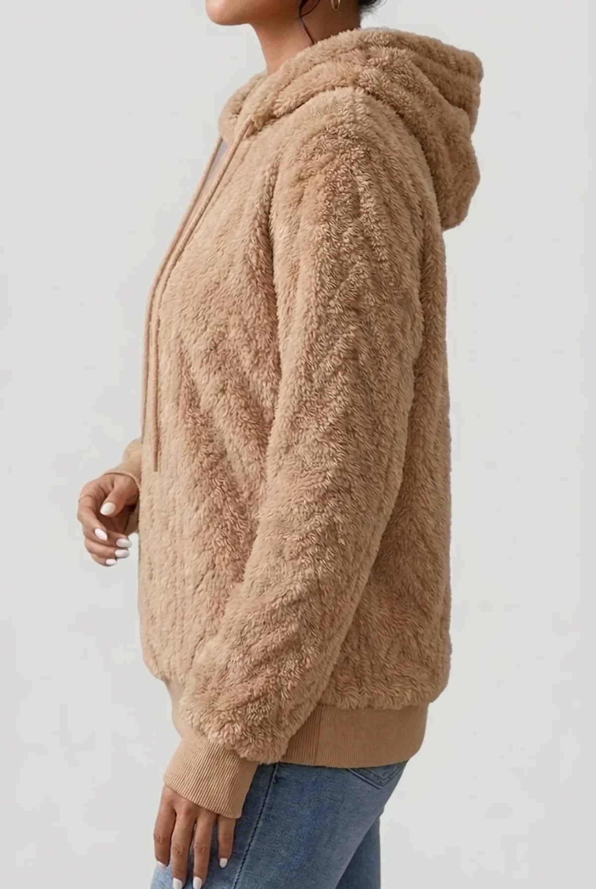 Women's Cable Knit Hoodie | Soft and Cozy Comfort