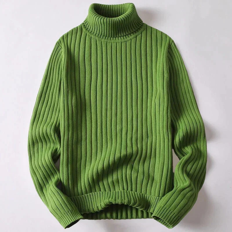 Men's Winter Special Edition Merino Wool Roll Neck Sweater