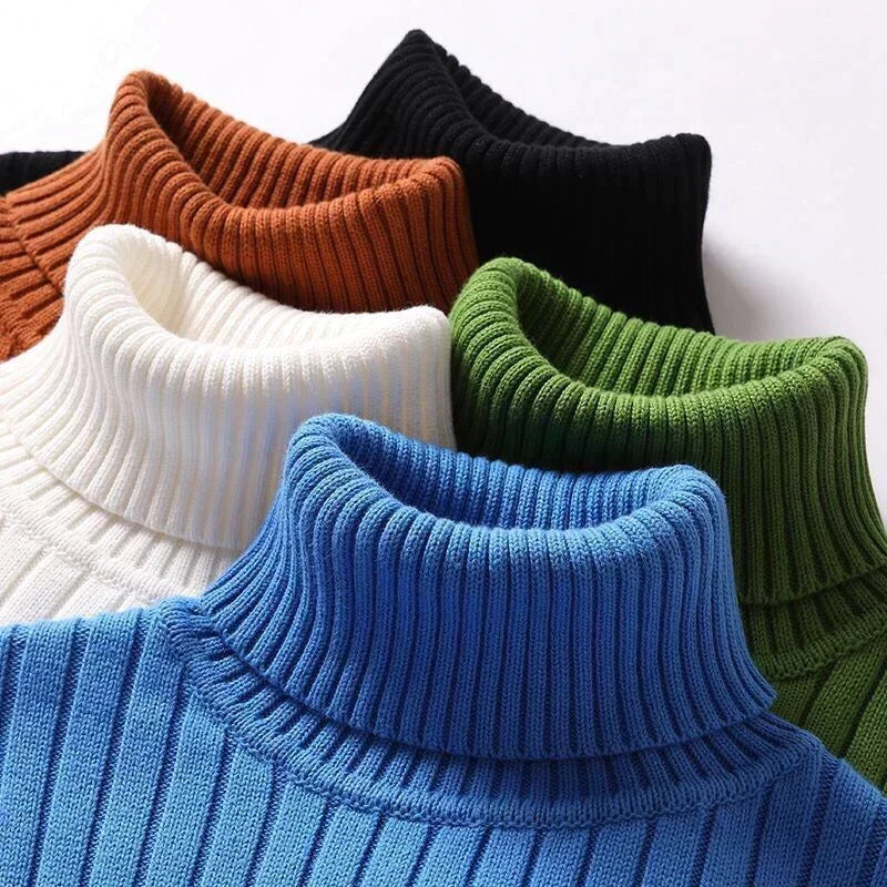 Men's Winter Special Edition Merino Wool Roll Neck Sweater
