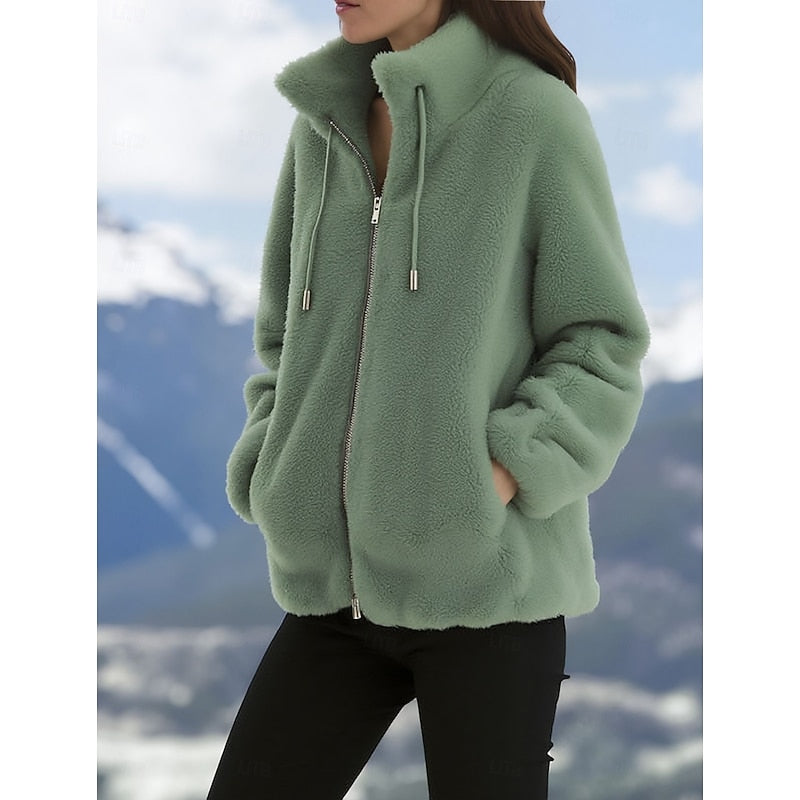 Marnie | Cozy Stand-Collar Zip-Up Jacket