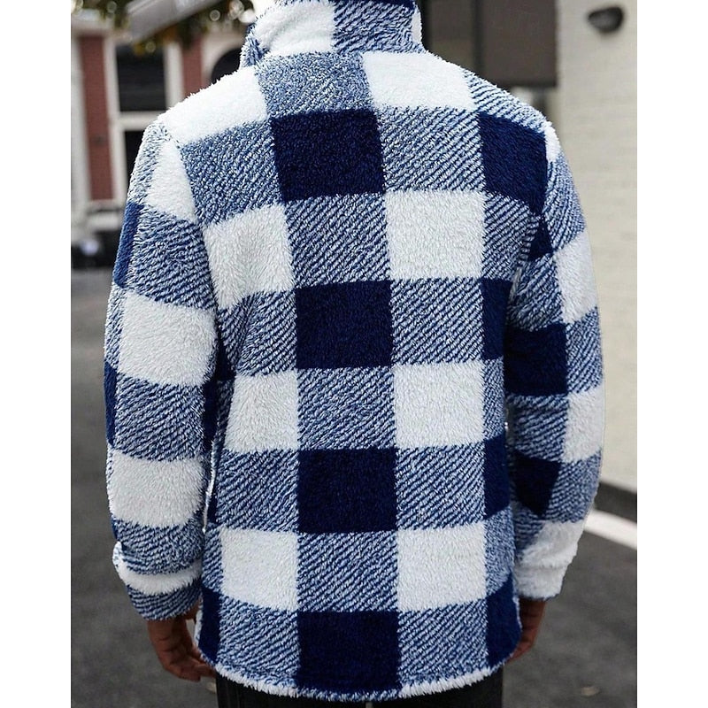 Bruno | Cozy Checked Jacket