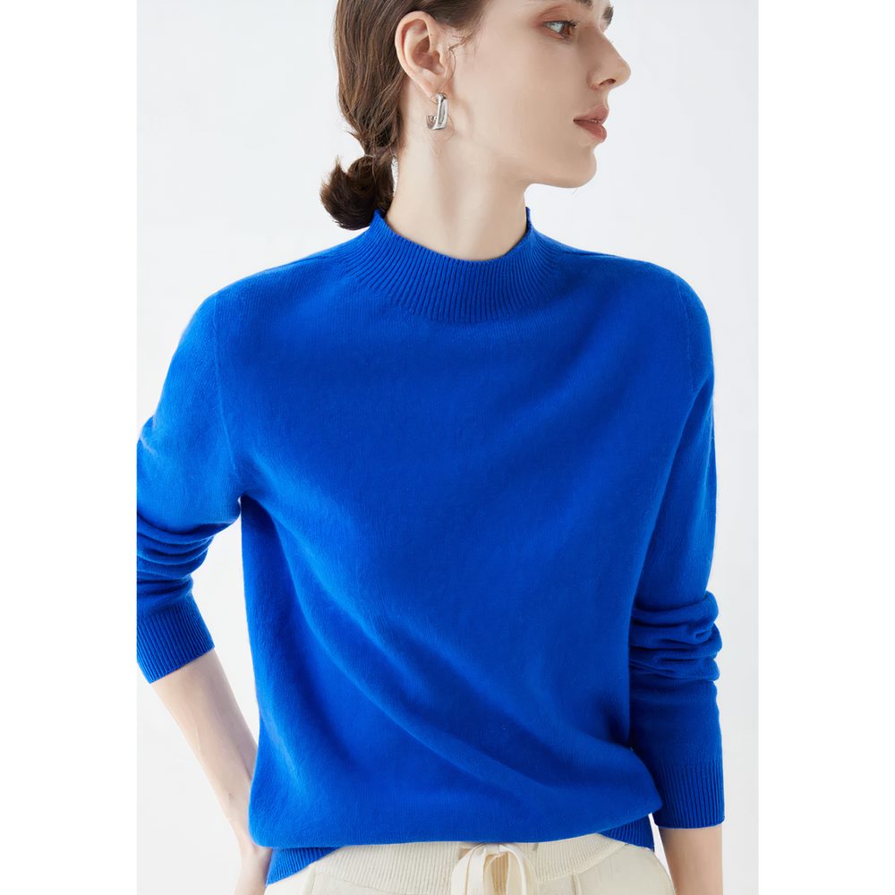 Women's Round Neck Cashmere Sweater