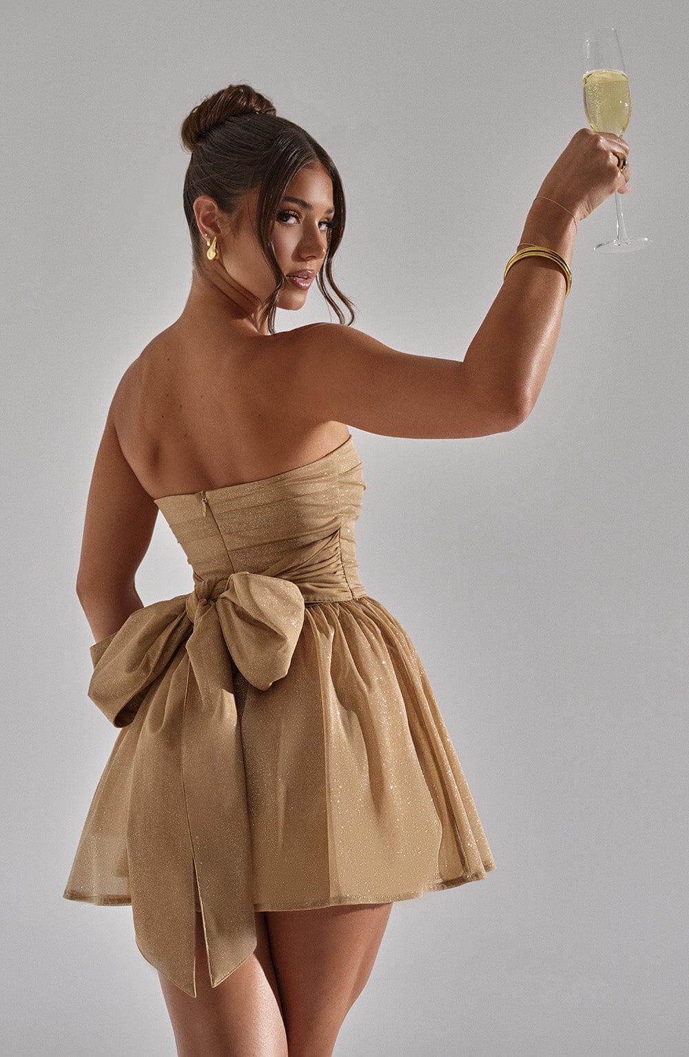Sparkling Mini Party Dress for Women