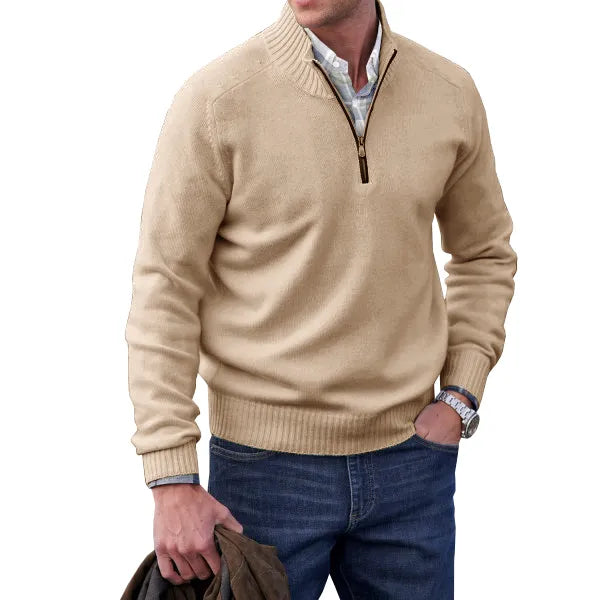 Men's Half-Zip Sweater | Luxurious, Comfortable and Effortlessly Stylish