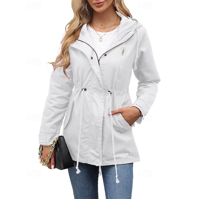 Matilda | Longline Utility Coat with Hood