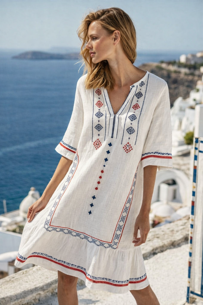 Short Beach Dress for Women Loose Fit Summer