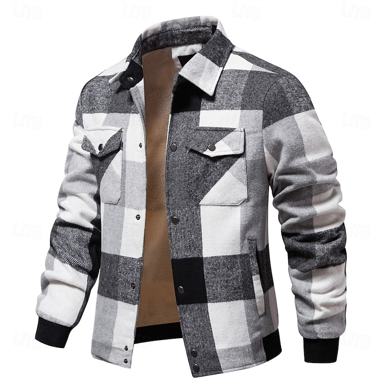 Prescott | Durable Checkered Shirt Jacket