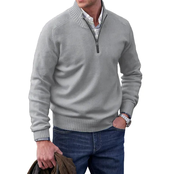 Men's Half-Zip Sweater | Luxurious, Comfortable and Effortlessly Stylish