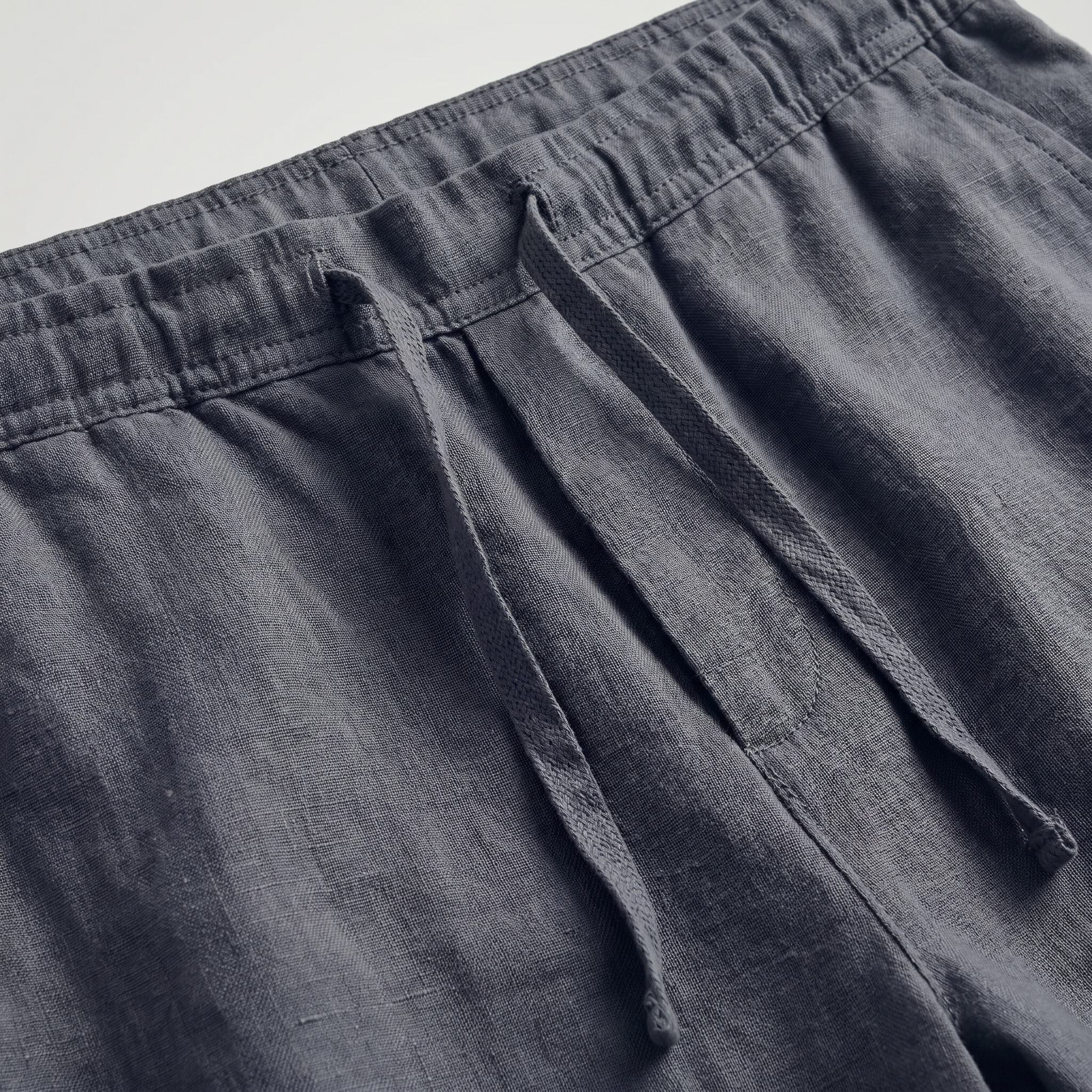 Linen Shorts Men Casual Summer