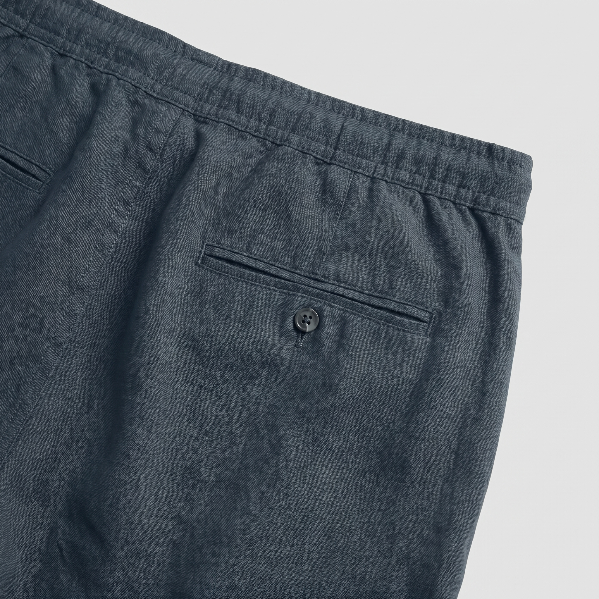 Linen Shorts Men Casual Summer