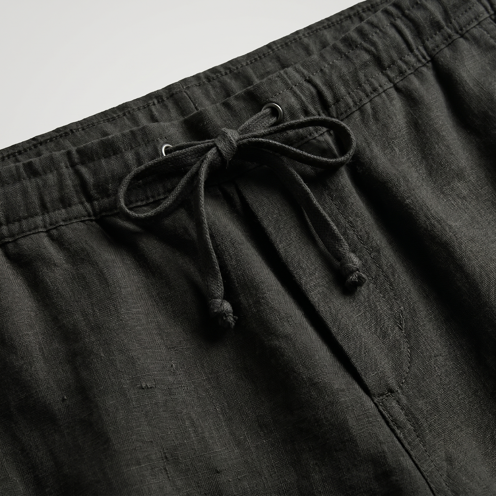 Linen Shorts Men Casual Summer