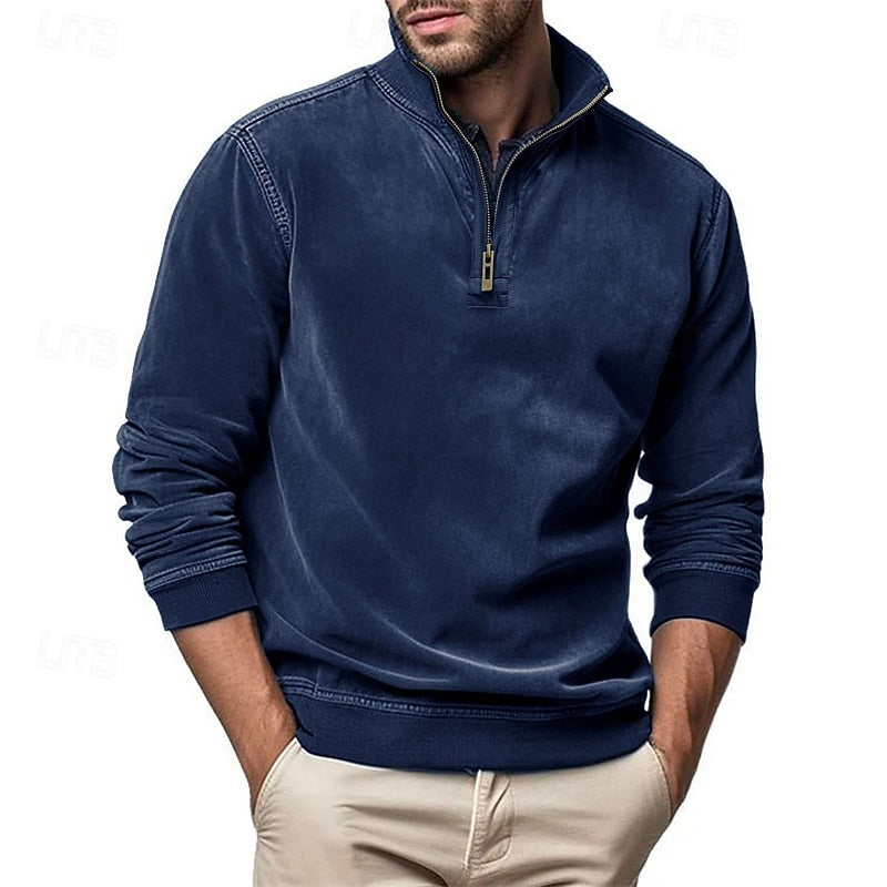 Holden | Elegant Quarter-Zip Pullover