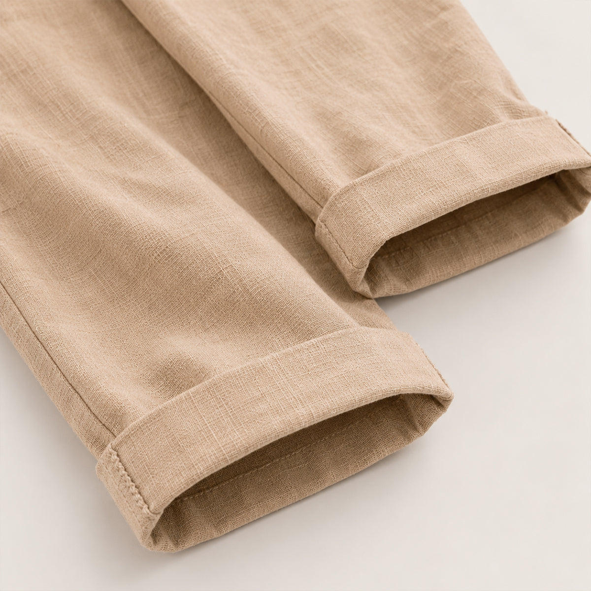 The Maple Ridge Men’s Cotton Linen Wide Leg Trousers