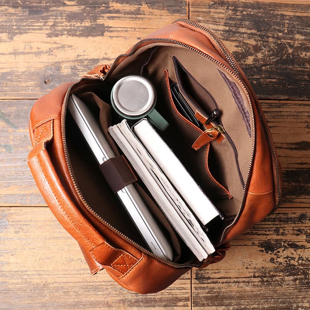 Harlow Everyday Leather Backpack