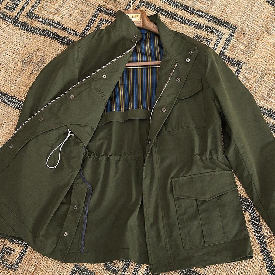 OLD MONEY Hunting Raincoat