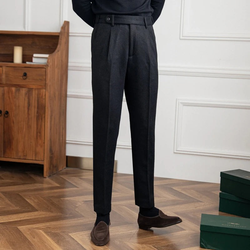 OLD MONEY Wool Trousers