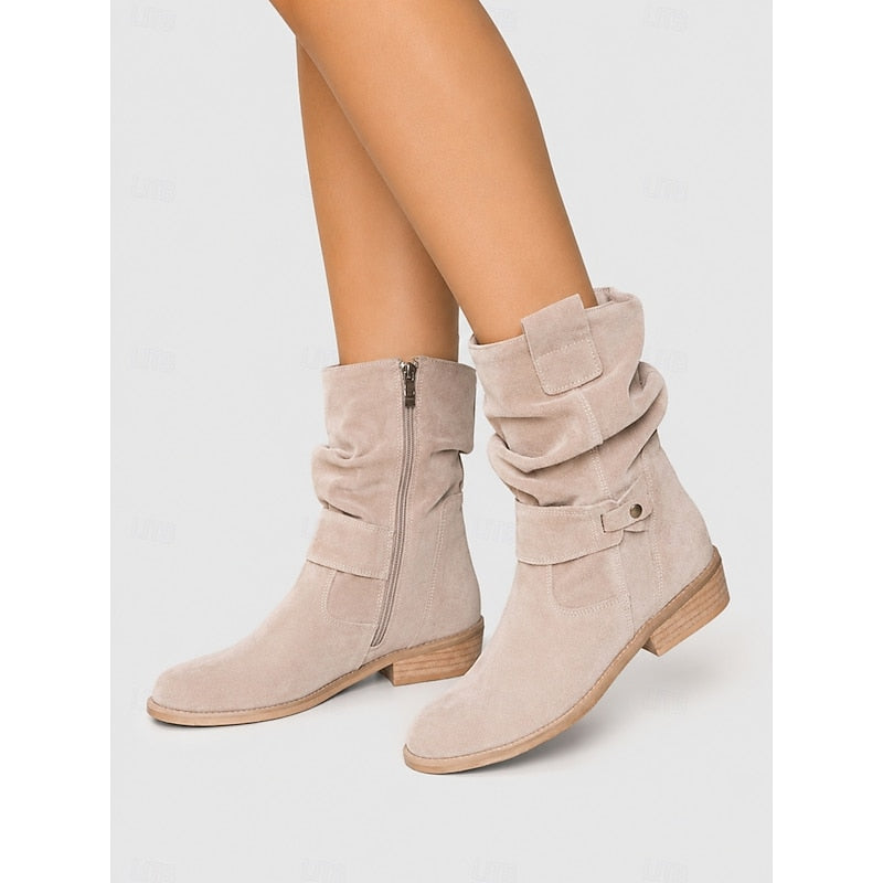 Josephine | Relaxed Block-Heel Ankle Boots
