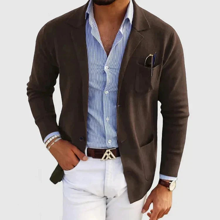 Michael | Men's Knit Casual Blazer