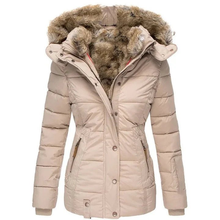 Long Winter Coat for Women with Hood
