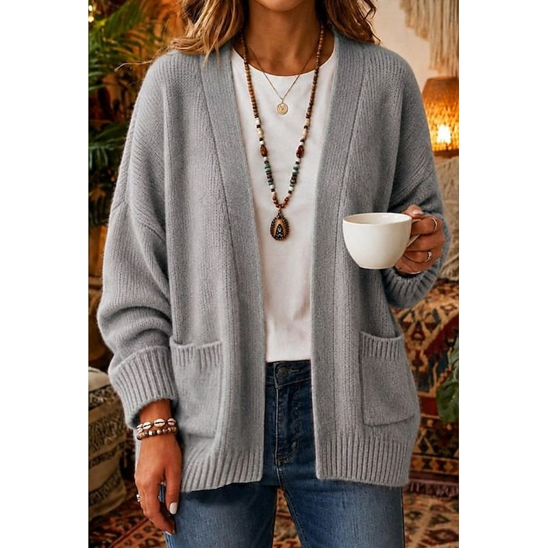 Edith | Casual Open-Front Cardigan