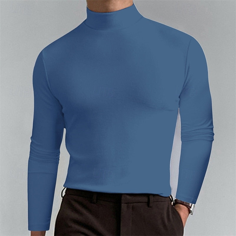 Landon | Elegant Mock-Neck Turtleneck