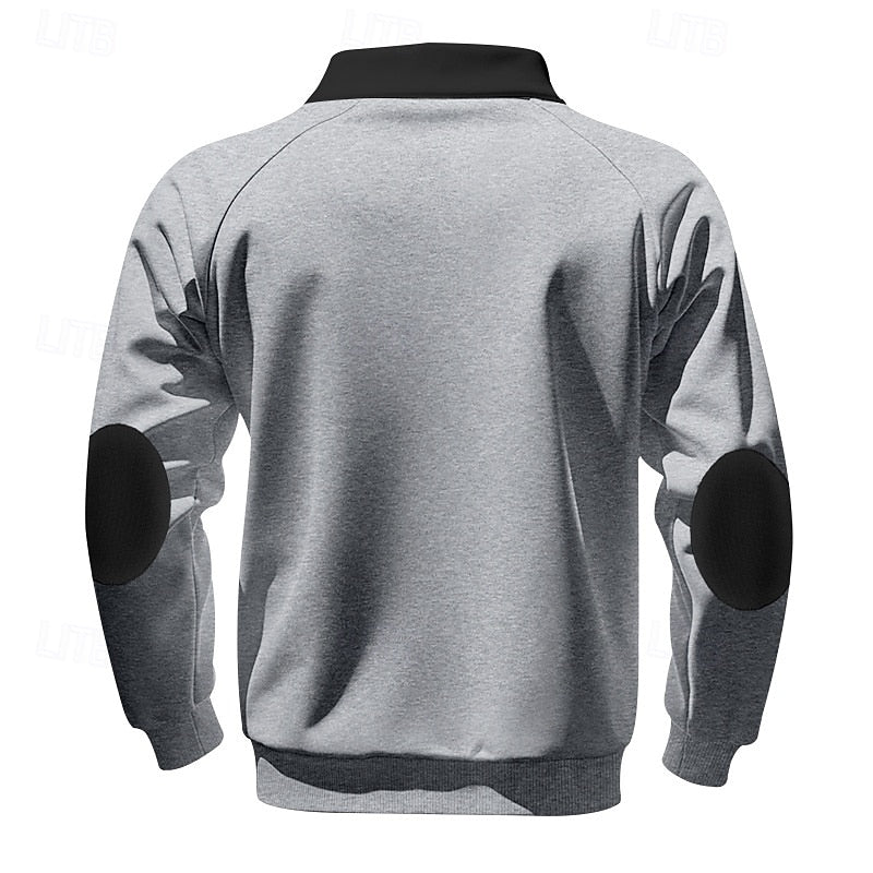Jasper | Quarter-Zip Stand-Collar Sweater
