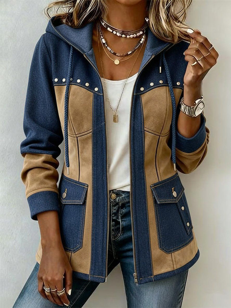 Women’s Color-Block Hoodie