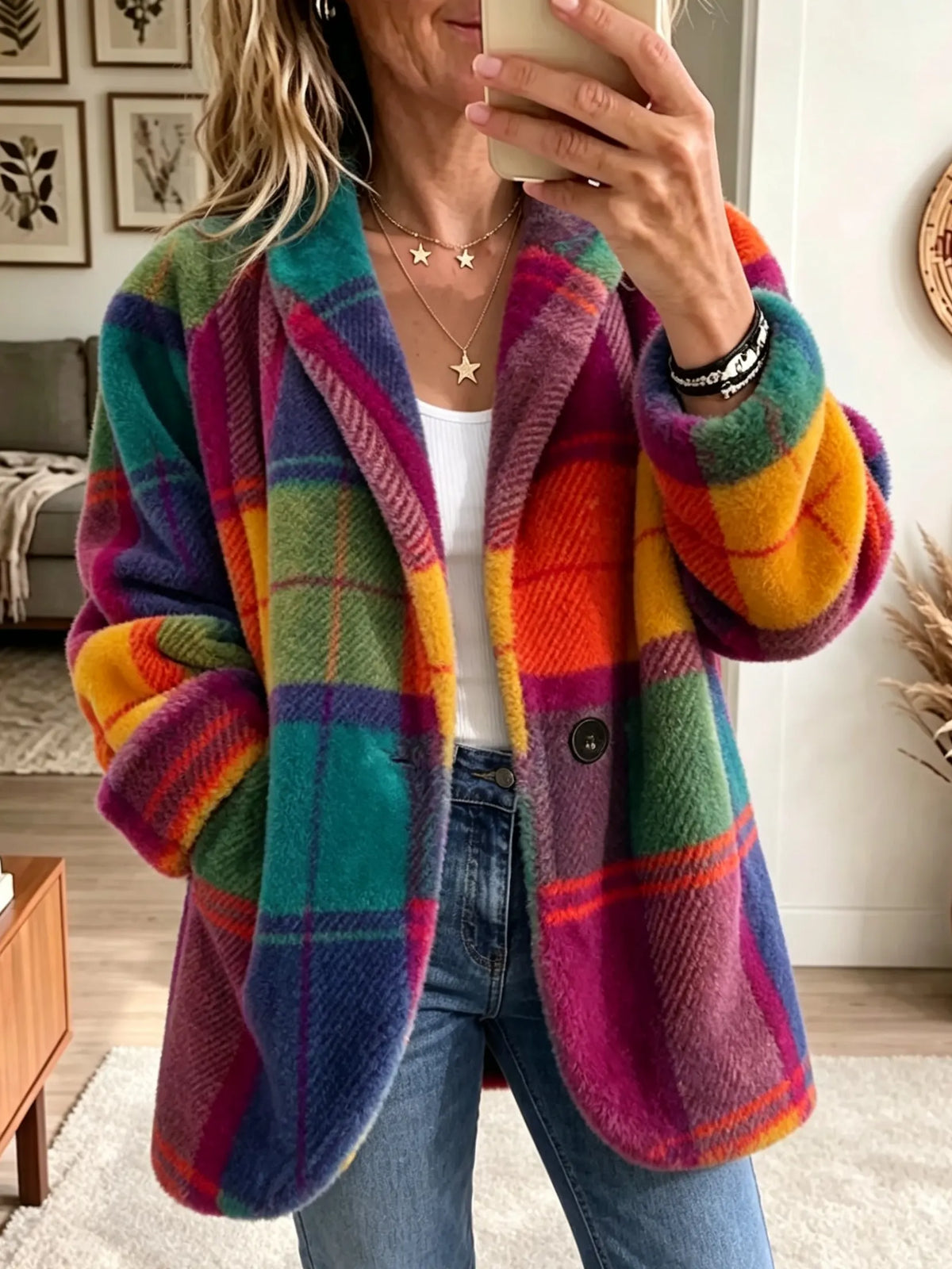 Marjorie | Bold Checked Jacket
