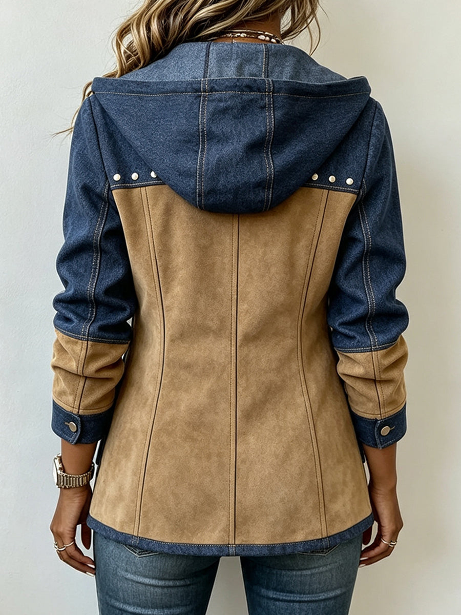 Women’s Color-Block Hoodie