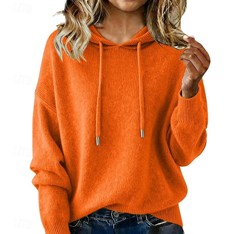Linnea | Hooded Drawstring Sweatshirt