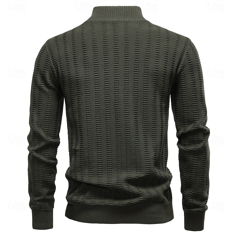 Wilfred | Textured Half-Zip Sweatshirt
