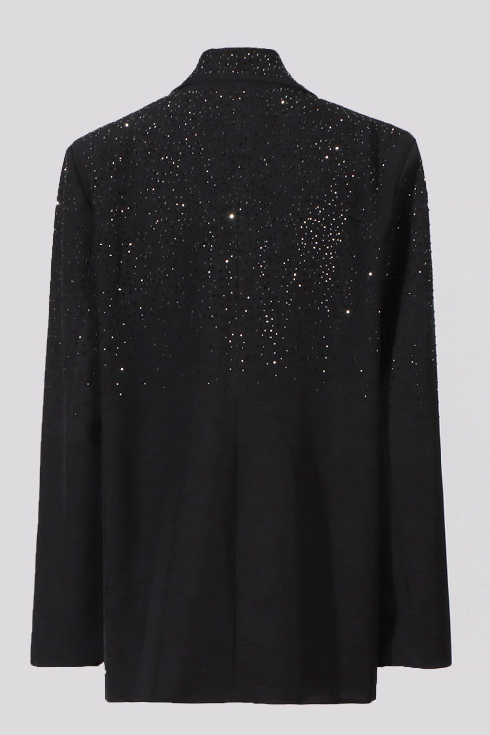 Women’s Oversized Blazer with Dazzling Accents