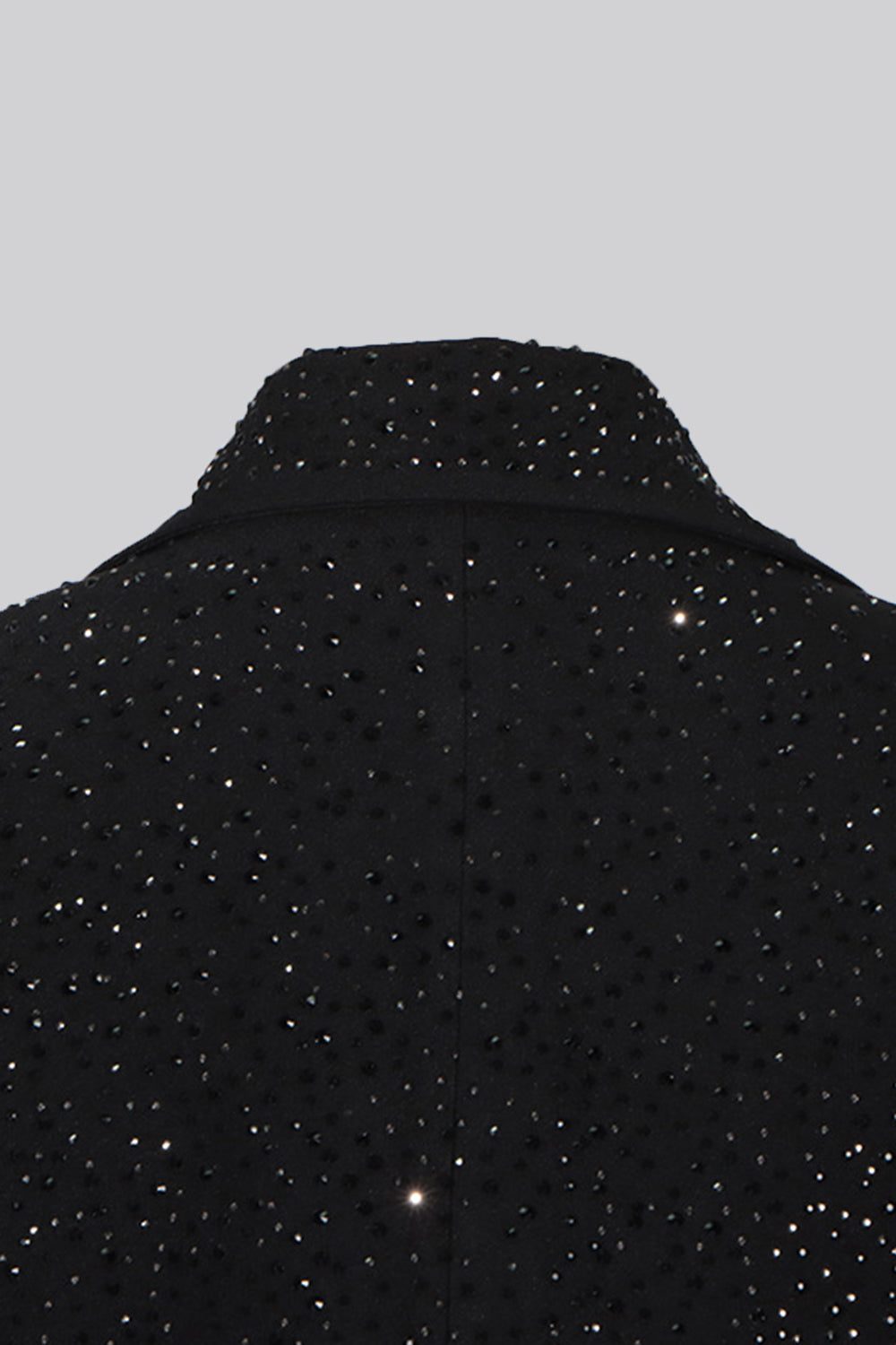 Women’s Oversized Blazer with Dazzling Accents